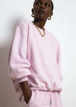 The Frankie Shop CLOTHING Vanessa Sweatshirt - Bubble Pink