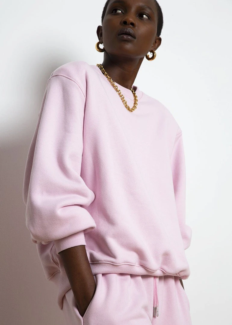 The Frankie Shop CLOTHING Vanessa Sweatshirt - Bubble Pink
