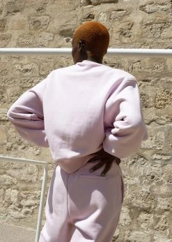 The Frankie Shop CLOTHING Vanessa Sweatshirt - Bubble Pink