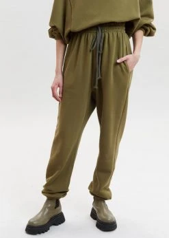 The Frankie Shop Vanessa Sweatpants - Martini Olive