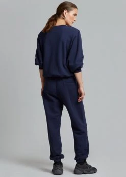 The Frankie Shop Vanessa Sweatpants - Navy CLOTHING