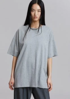 L'art Vernice Tee - Heather Grey CLOTHING