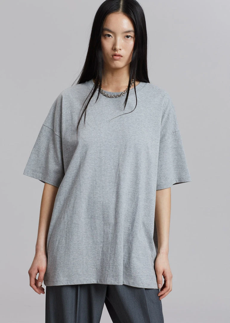 L'art Vernice Tee - Heather Grey CLOTHING