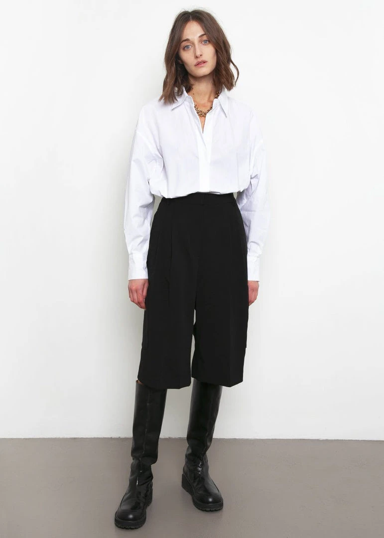 The Frankie Shop Lakely Oversized Button Down Shirt - White CLOTHING