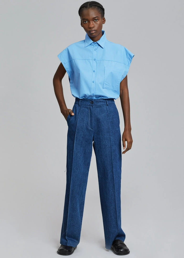 Beside You Yuwei Shirt - Blue