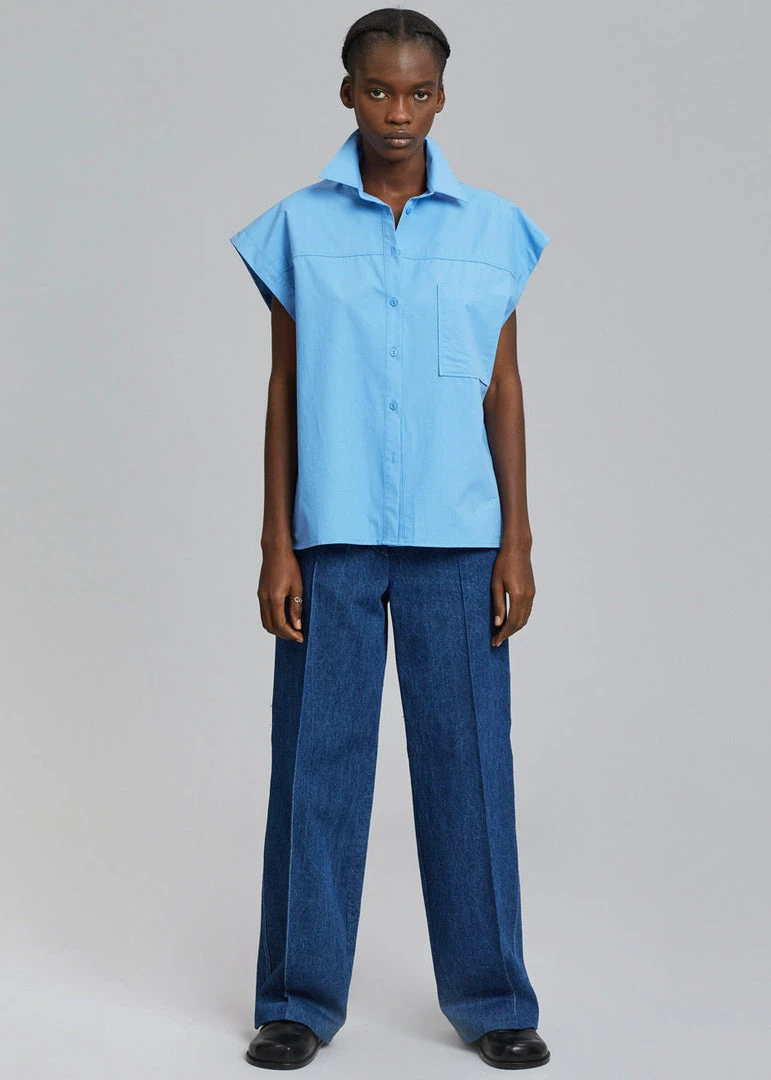 Beside You Yuwei Shirt - Blue