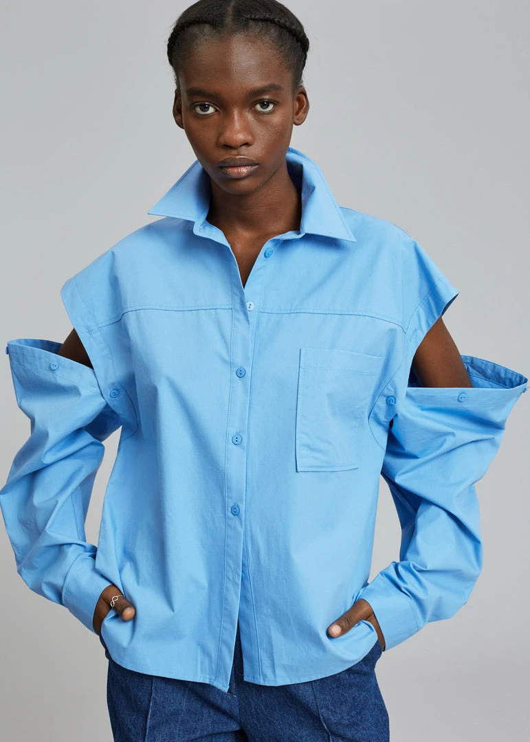 Beside You Yuwei Shirt - Blue