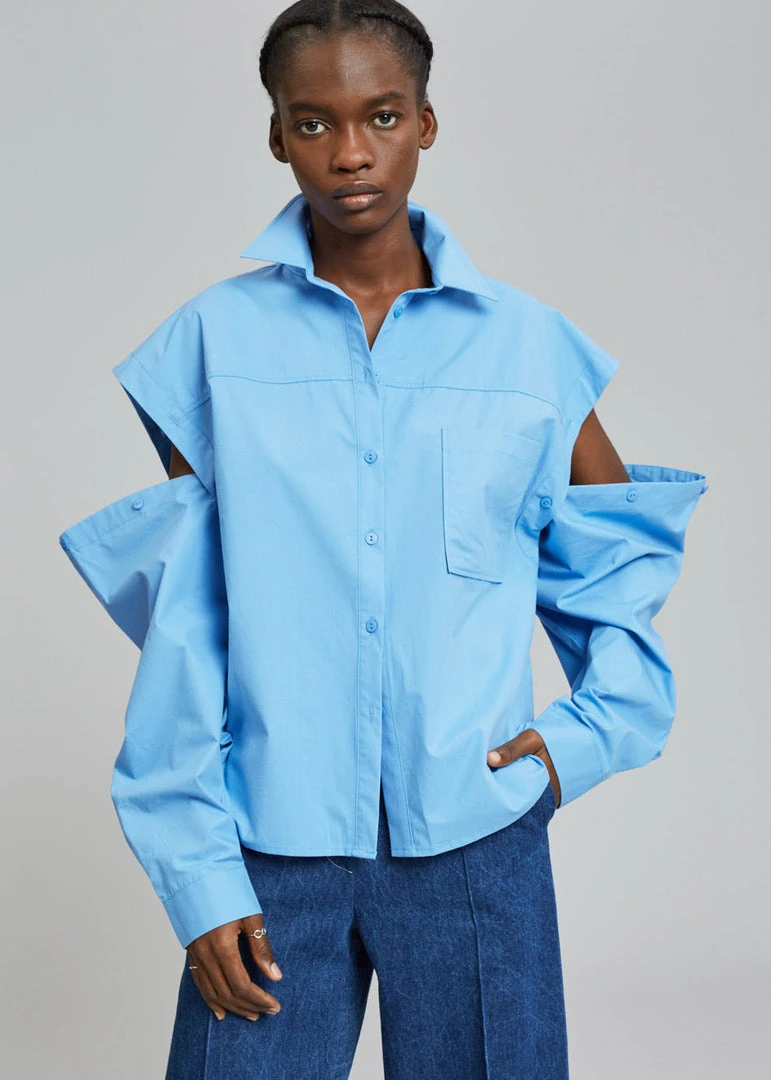 Beside You Yuwei Shirt - Blue