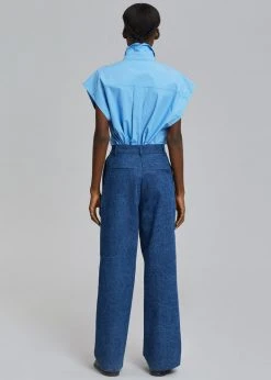 Beside You Yuwei Shirt - Blue