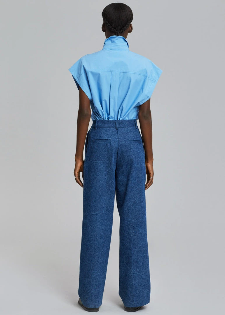 Beside You Yuwei Shirt - Blue