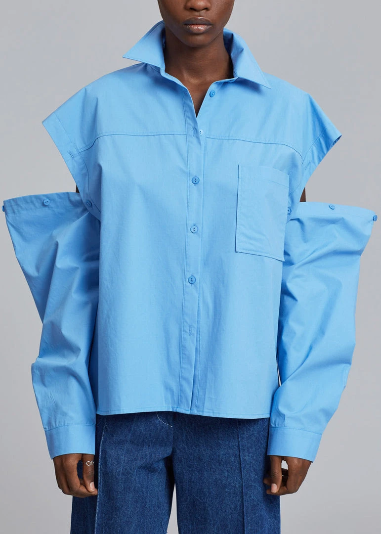 Beside You Yuwei Shirt - Blue