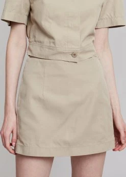 Blossom Zoey Mini Skort - Beige